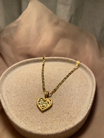 Te Amo necklace